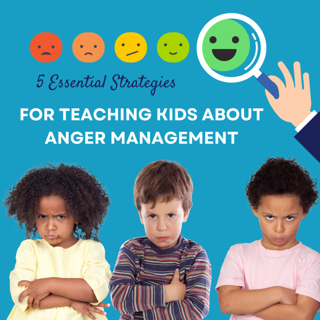Buy Anger Management Strategies Chart for Kids - Magnetic, Laminated ...