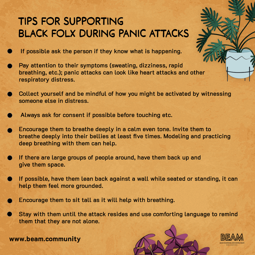 Tips for Panic Attacks - BEAM Tips for Panic Attacks - BEAM