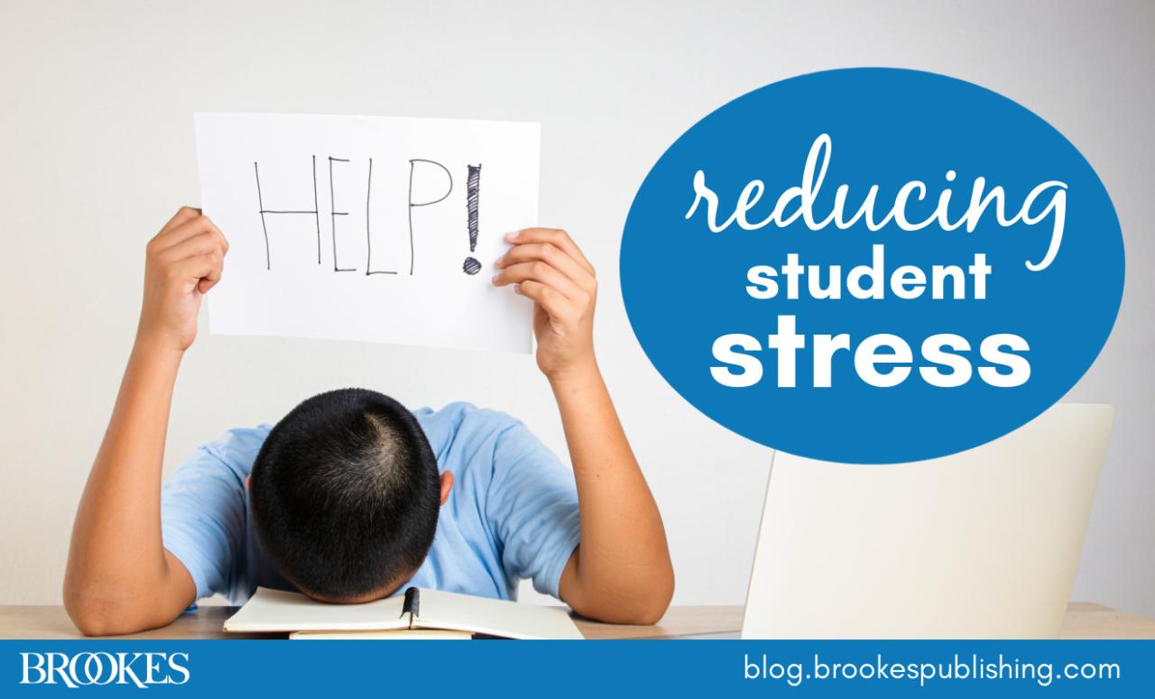 4 Strategies for Reducing Student Stress - Brookes Blog